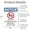 Signmission No Auto Repairs On, 18 in W x Rectangle, Plastic OS-2PACK-NS-P-1824-V-14384 - alternate 5